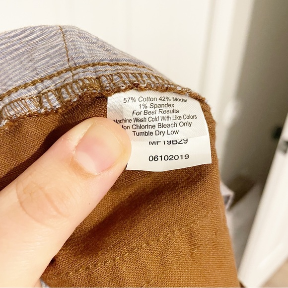 Peter Millar Superior Soft Corduroy Five-Pocket Pants Gum Sole Brown Size 33 - Picture 8 of 12